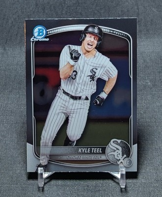 #ad Kyle Teel Chrome Prospect Rookie 2025 Bowman Card #BCP 118 Chicago White Sox $1.50