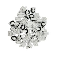 40PCS Rocker Paneland Fender Moulding Rivets Clips Compatible with Acura