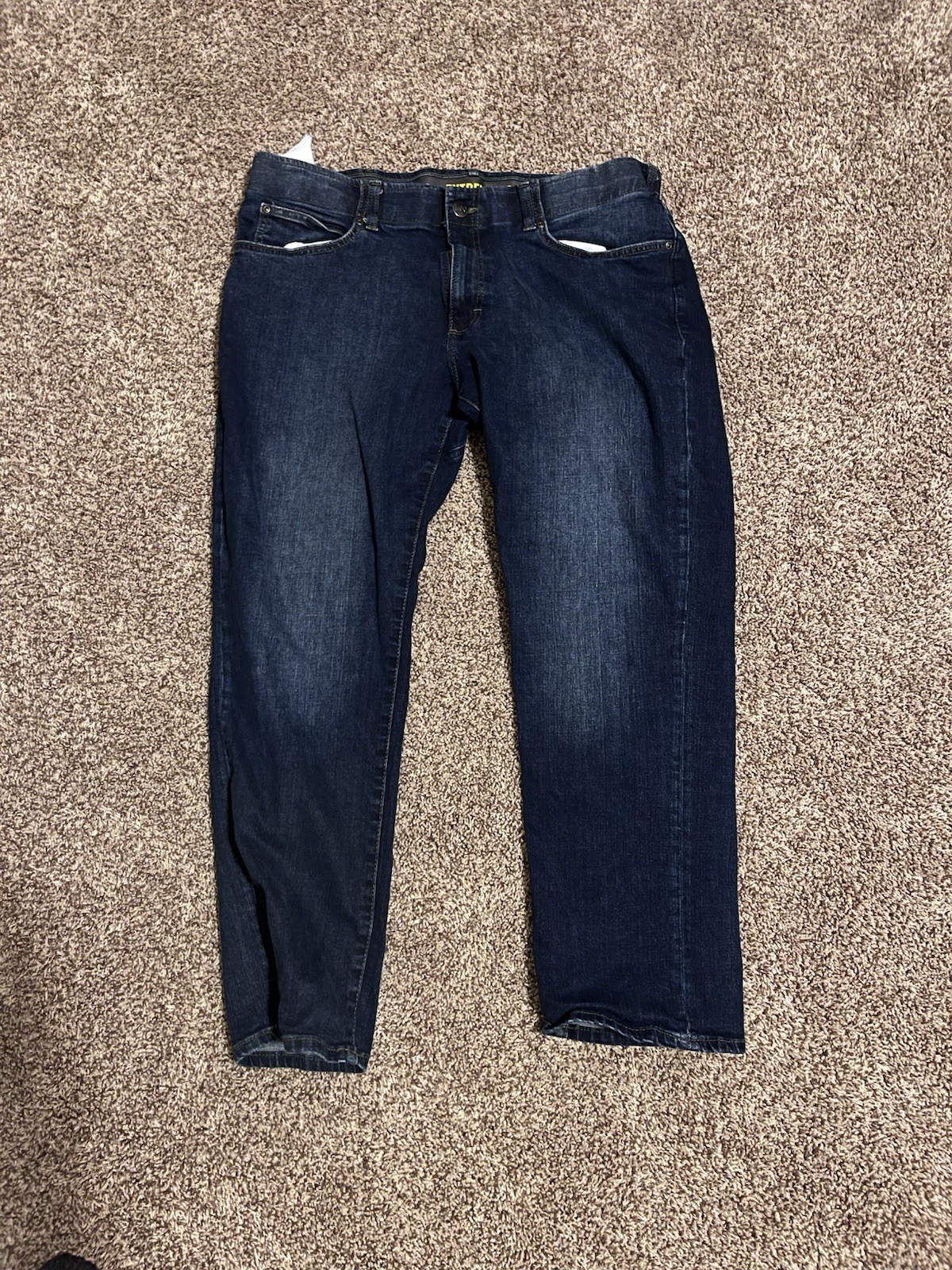 Lee Regular Fit Denim Jeans Mens 38x30 Blue 5 Pocket