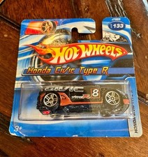 2006 HOT WHEELS ~HONDA CIVIC TYPE R #133 *short card*