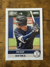 2026 Onyx Baseball Dax Kilby Base Card NY Yankees # OV- DAKI