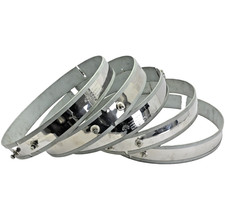 Lot of 5x Tempco 5033747 2500W 460V Mica Band Heater, 13.5" Dia x 2.25" Width