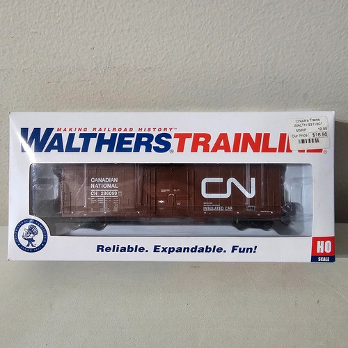 Walthers Trainline HO Scale Insulated Boxcar Canadian National/CN #286099 | Zustand: New