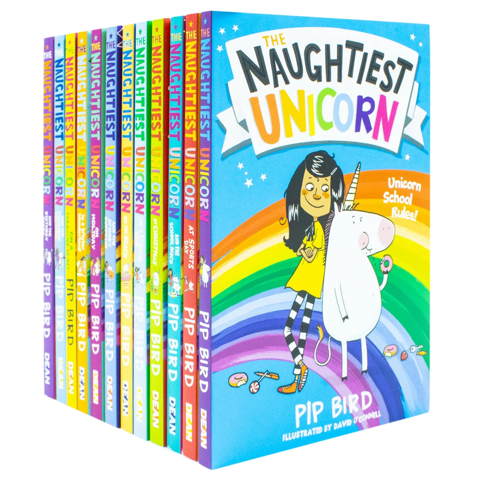 B&Q - The Naughtiest Unicorn Series 12 Books Collection Set By Pip Bird (Naughtiest UnicornSports DaySchool DiscoChristmas, - Image 10