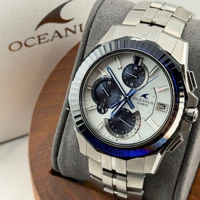 Casio Oceanus Manta OCW-S6000PB-7AJR Limited 600 Solar Watch New Japan