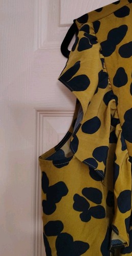 Who What Wear Brown XXL Polyester Short Sleeve Blouse - Picture 2 of 4