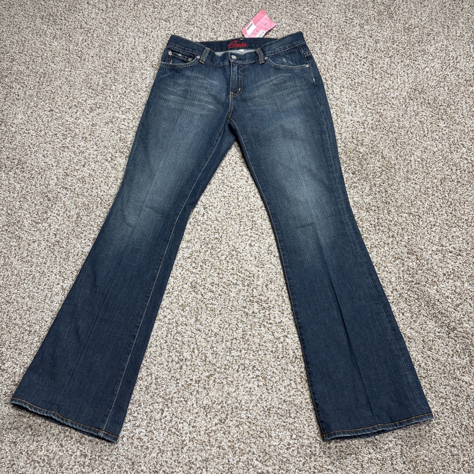 New Blue Cult Jeans Womens 29 Dark Wash Flared Vtg Fits 30 X 32 Nordstroms