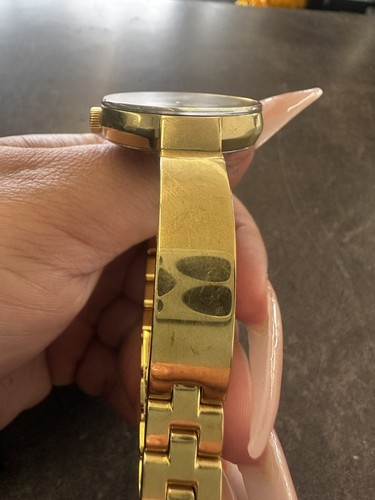 MOVADO BOLD EVOLUTION GOLD STAINLESS STEEL WOMENS WATCH. - Picture 4 of 14