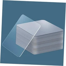  Heavy Duty Double Sided Tape, Clear Reusable Square-2.4inch*2.4inch 10