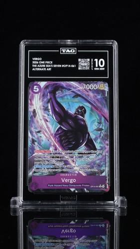 Vergo (Alternate Art) graded TAG 10 for sale on eBay
