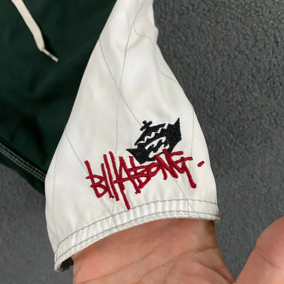 Pantalones Cortos De Colección Y2K Billabong Board Para Hombres 32 Rasta Reggae Jamaica Surf Bañador Foto 3 de 4