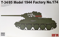 Rye Field Model 5079 - 1:35 T-34 / 85 Model 1944 Factory No. 174