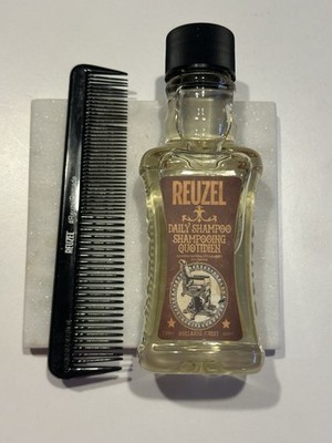 Reuzel Shampoo Daily Shampoo Neu + Kamm OVP 100ml Minze Pomade Haarpflege Vegan