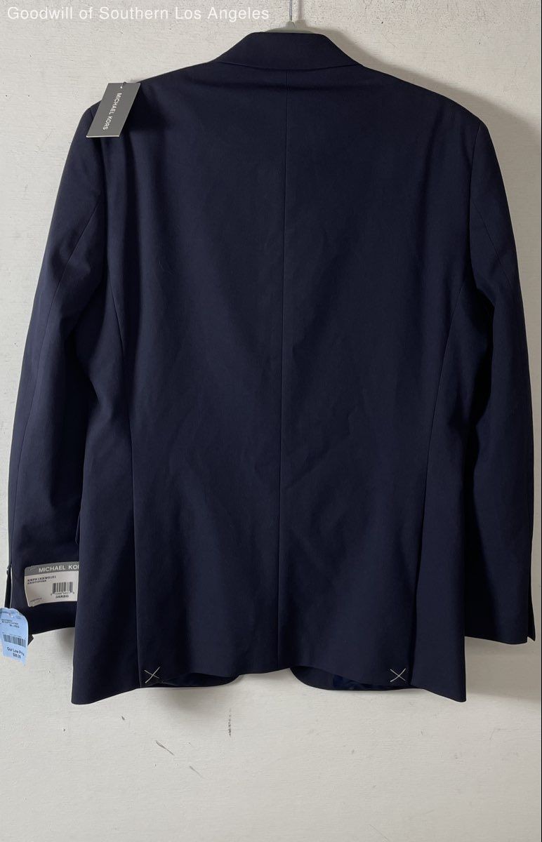 Michael Navy/Solid Jacket - Size 38 - image 6