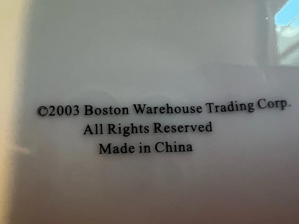 Boston Warehouse Cocktail Plates Set of 5 With A Pattern Of Martini's 6.5" 2003 - Image 4 of 4