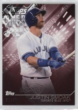 2018 Topps Home Run Challenge Promotion July Winners /37 Justin Smoak b4d