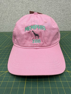 Memphis Zoo Giraffe Embroidered Pink StrapBack Hat Cap - by The Game