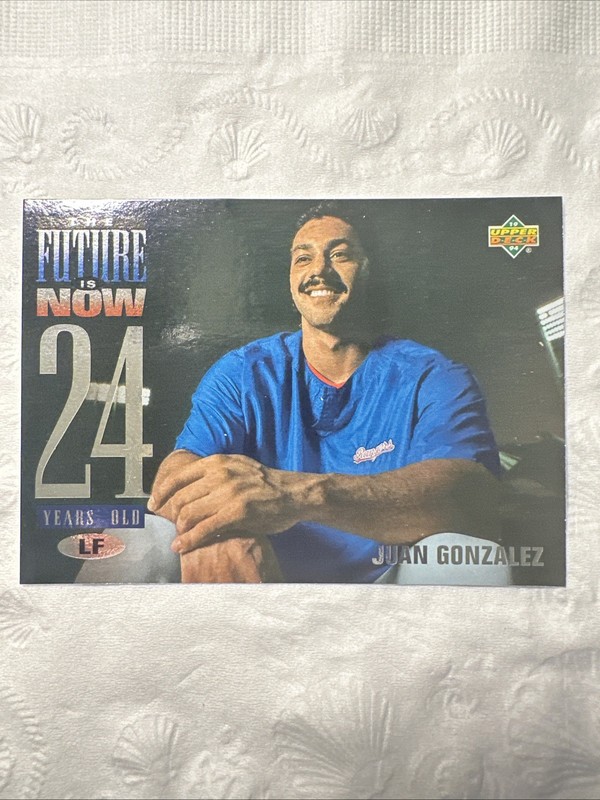 1994 Upper Deck Juan Gonzalez #152 Texas Rangers Baseball Card NM 140