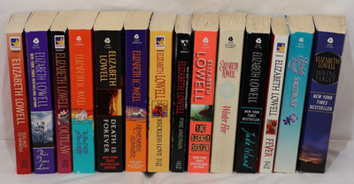 Lot of 14 Elizabeth Lowell Books, Paperback, No Duplicates, B436
