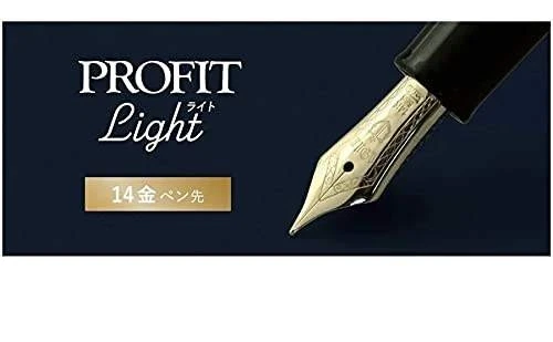 Sailor Profit Light Gold Trim Fountain Pen Shining Red Fine Nib New - Image 3 of 4