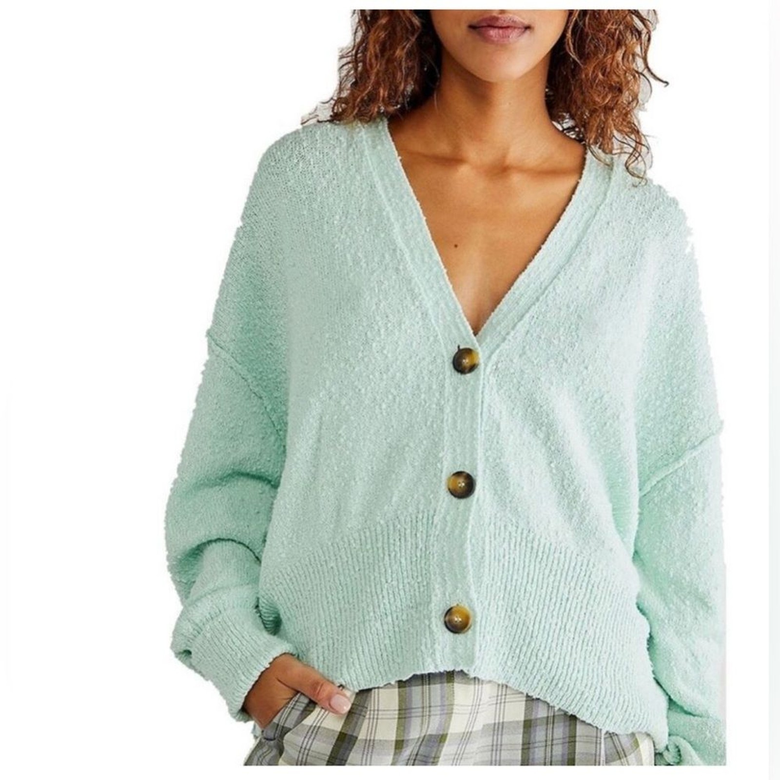 Free people button down top - image 1