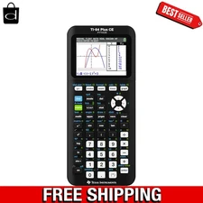 TI-84 Plus  Color Graphing Calculator: Rechargeable, Lightweight, and Durable