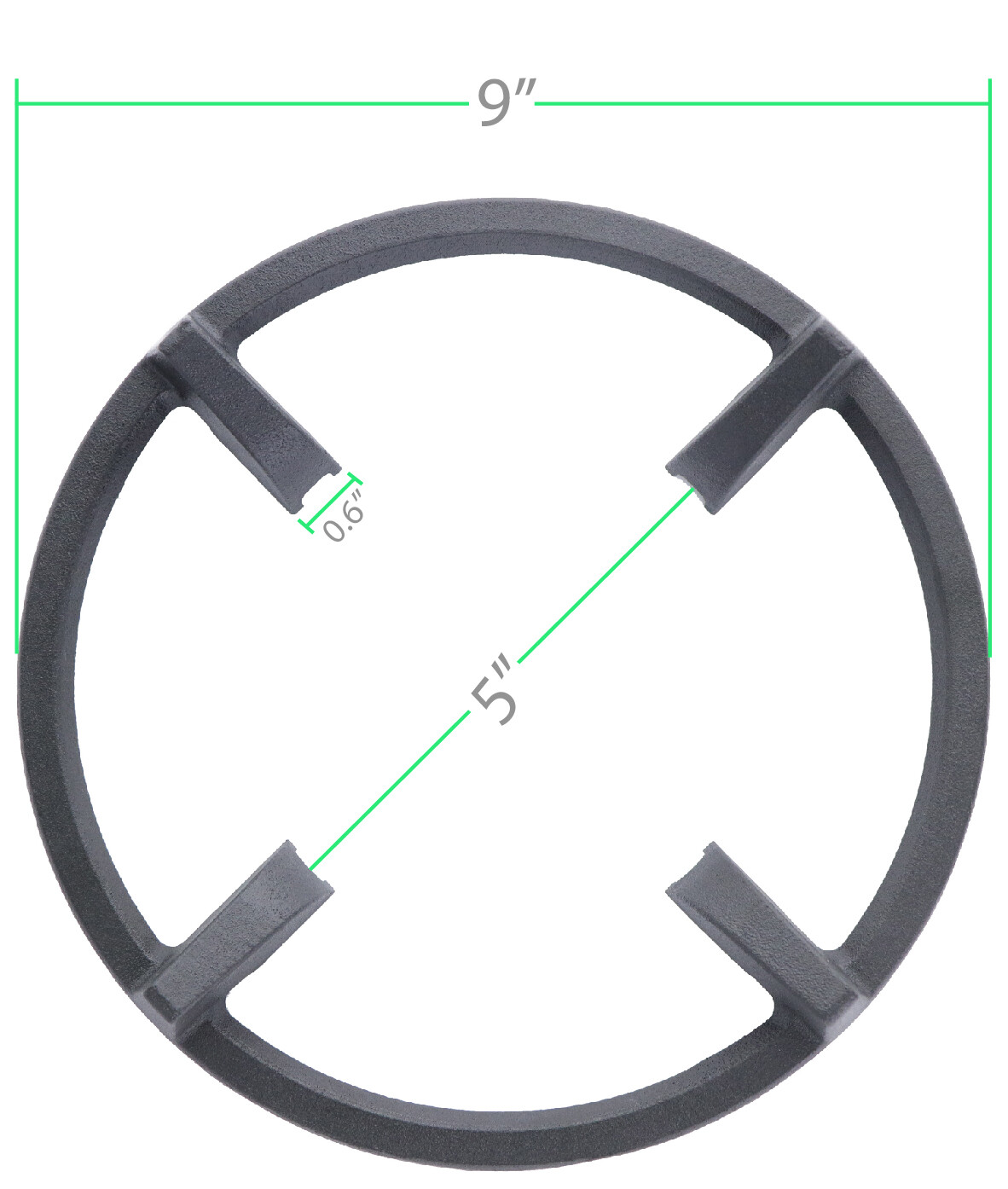 DG9400939A Enamel Wok Ring Compatible with Samsung NX58H5650WS