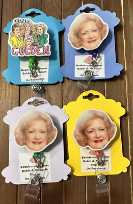 Betty White and Golden Girls badge reels