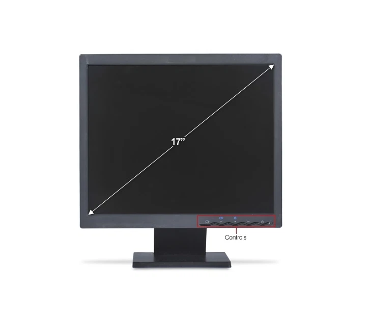 Affordable Quality 17 in. Touch screen Monitor for PC's -Adjustable stand height - Image 2 of 3