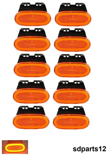 2 Feux Latéraux LED Orange 12V Pour Renault Master 3 Opel Movano 2 - Autonet