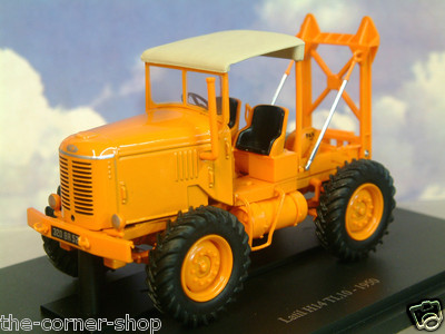 TOP U/H HACHETTE DIECAST 1/43 1950 LATIL H14 TL10 TRAKTOR/LKW IN ORANGE TR87
