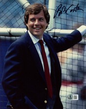 BOB COSTAS SIGNED 8x10 PHOTO CELEBRATED OLYMPICS SPORTS SPORTSCASTER BECKETT BAS