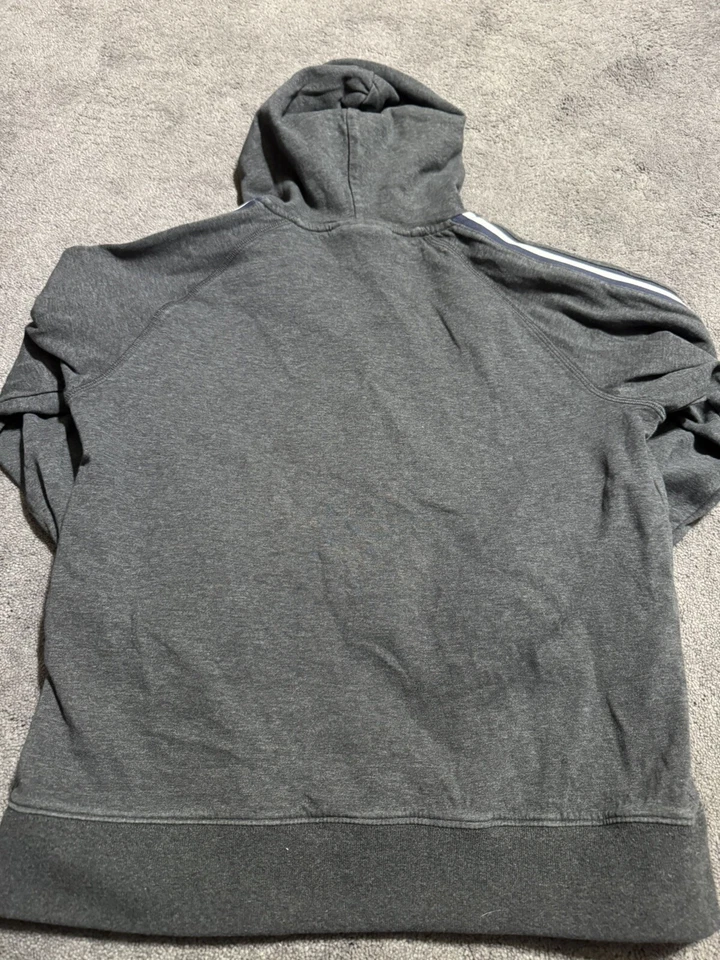 Psycho Bunny Kids XL Pierce Essential Terry Francés Cremallera Sudadera con Capucha Gris Foto 3 de 3