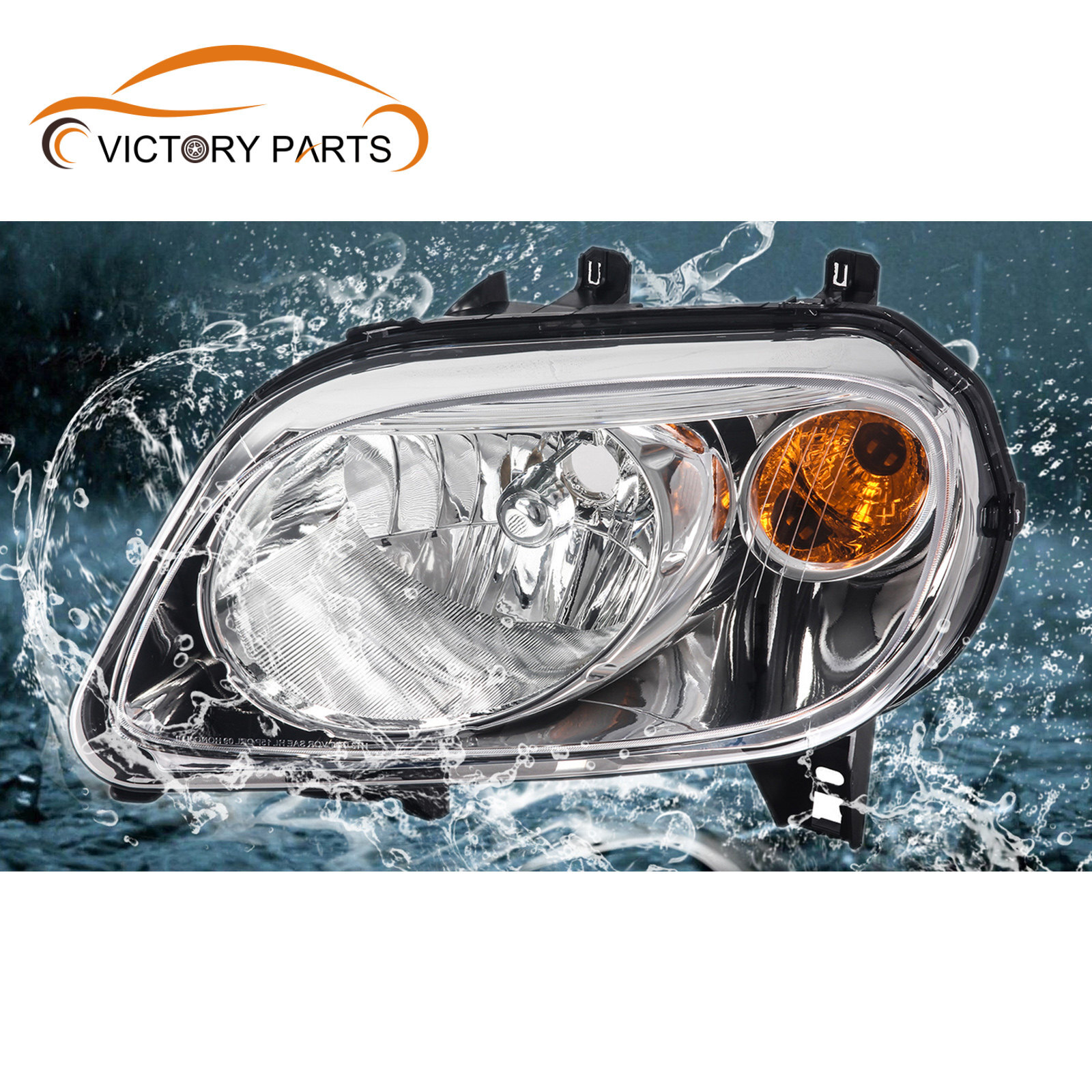 2pcs Headlights Headlamp Assembly For 20062011 Chevy HHR LS LT Panel