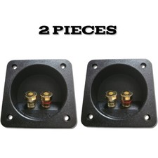 TWIST BINDING POST SUBWOOFER SPEAKER BOX TERMINALS 2 PCS