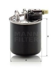 MANN-FILTER Kraftstofffilter für MERCEDES CLA C117 X117 GLA-KLASSE X156