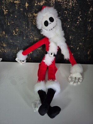 Disney Nightmare Before Christmas Jack Skellington Weihnachtsmann Plüsch