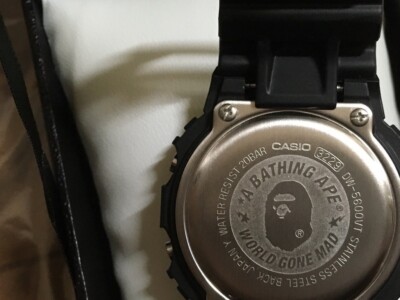 CASIO × A BATHING APE G-SHOCK DW-5600VT BAPE Collaboration Men's