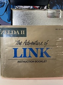 Zelda II: The Adventure of Link Nintendo NES con caja/manual