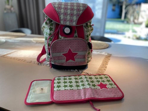 Büchertasche / Rucksack / Schulranzen inkl. Federmäppchen (Marke: Lässig) - Bild 7 von 11