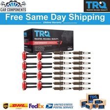 TRQ Performance Ignition Coils & Spark Plugs Fits 05-10 Chrysler Dodge Jeep