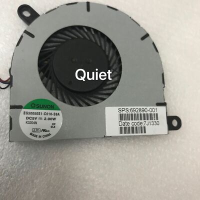For HP Envy Spectre XT 13 XT13 Laptop CPU Cooling Fan 692890-001 #D9