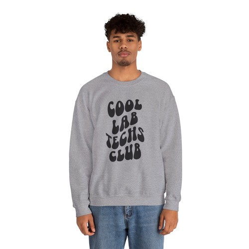 Lab Tech Sweatshirt Gift Crew Neck Shirt Long Crewneck Men Unisex - 第 6/8 張圖片