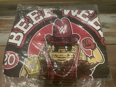 New Fanatics Authentic WWE x Arby's Beef Week 2024 Tee T-Shirt 2XL XXL XX-Large