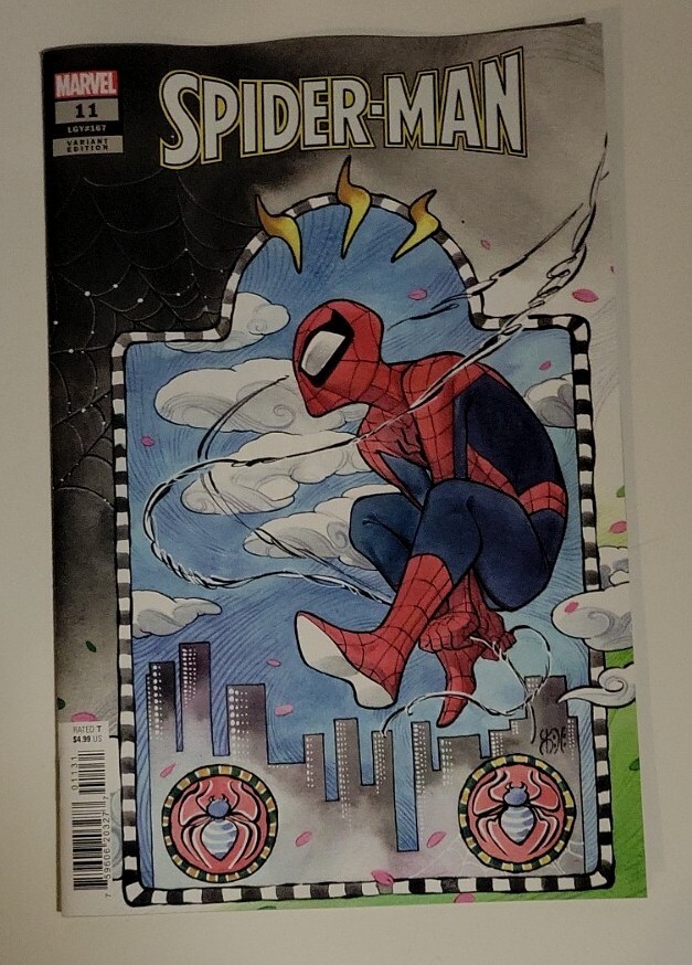 SPIDER-MAN #11 10/2023 NM/NM- PEACH MOMOKO VARIANT MARVEL COMICS