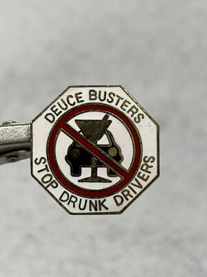 Deuce Busters Stop Drunk Drivers Police Pin Lapel | eBay
