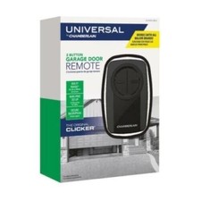 UNIVERSAL BY CHAMBERLAIN 2 BUTTON REMOTE CONTROL KLIK5U-BK2 BRAND NEW, SEALED