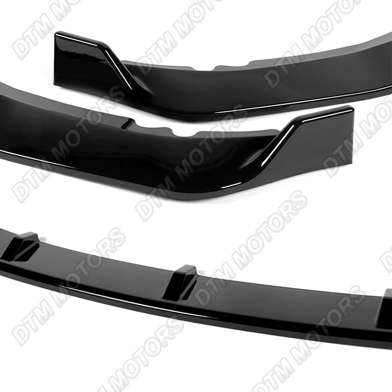 CK-Style Front Bumper Lip Spoiler For 2011-2017 Honda Odyssey – Black Polypropylene, Anti-Scrape Protection, Includes Hardware, UPC 730310184588