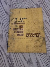 CAT CATERPILLAR 3208 MARINE & IND. ENGINE SERVICE SHOP REPAIR MANUAL S/N 75V 90N