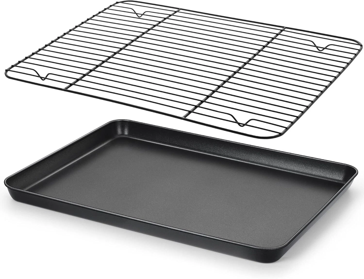 Nonstick Baking Sheet with Rack Set, 16 x 12 x 1 inch Large 16 x 12 inch
Opens in a new window or ta